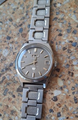 Vintage Citizen Crystal Seven 21 Jewels Automatic September 1966