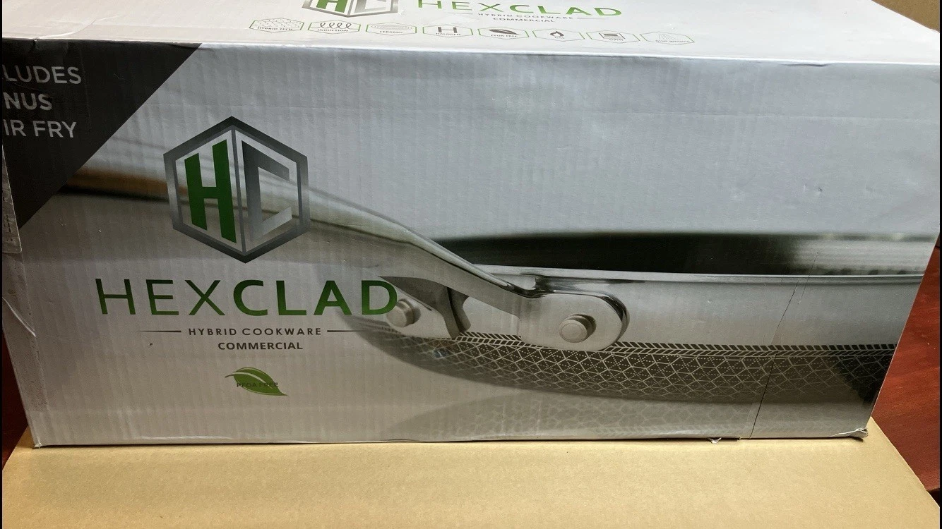 HexClad Hybrid Cookware Commercial 7-Piece Pan Set Including 12" WOK
Opens in a new window or tab