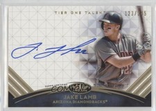2018 Topps Tier One Tier One Talent Auto 123/245 Jake Lamb #TTA-JL Auto 08jk
