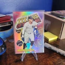 2026 Topps Series 1 - Titans of the Game Aaron Judge #TOG-3