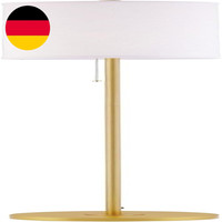 Homcom Stehlampe Wohnzimmer Stehleuchte Mit Leinen Lampenschirm, Zugkettenschalt