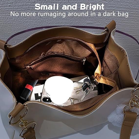 Love Wallet Tote Bag Touch Sensing Light,Rechargeable Mini Touch Handbag Light