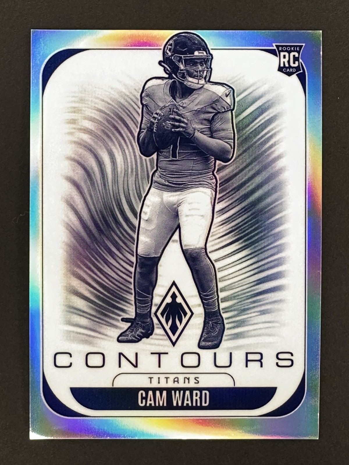 Cam Ward 2025 Panini Phoenix #31 Contours (RC) - Tennessee Titans