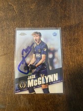 Jack Mcglynn signed rookie soccer card MLS world cup Houston Dynamo autographed. rookie card picture