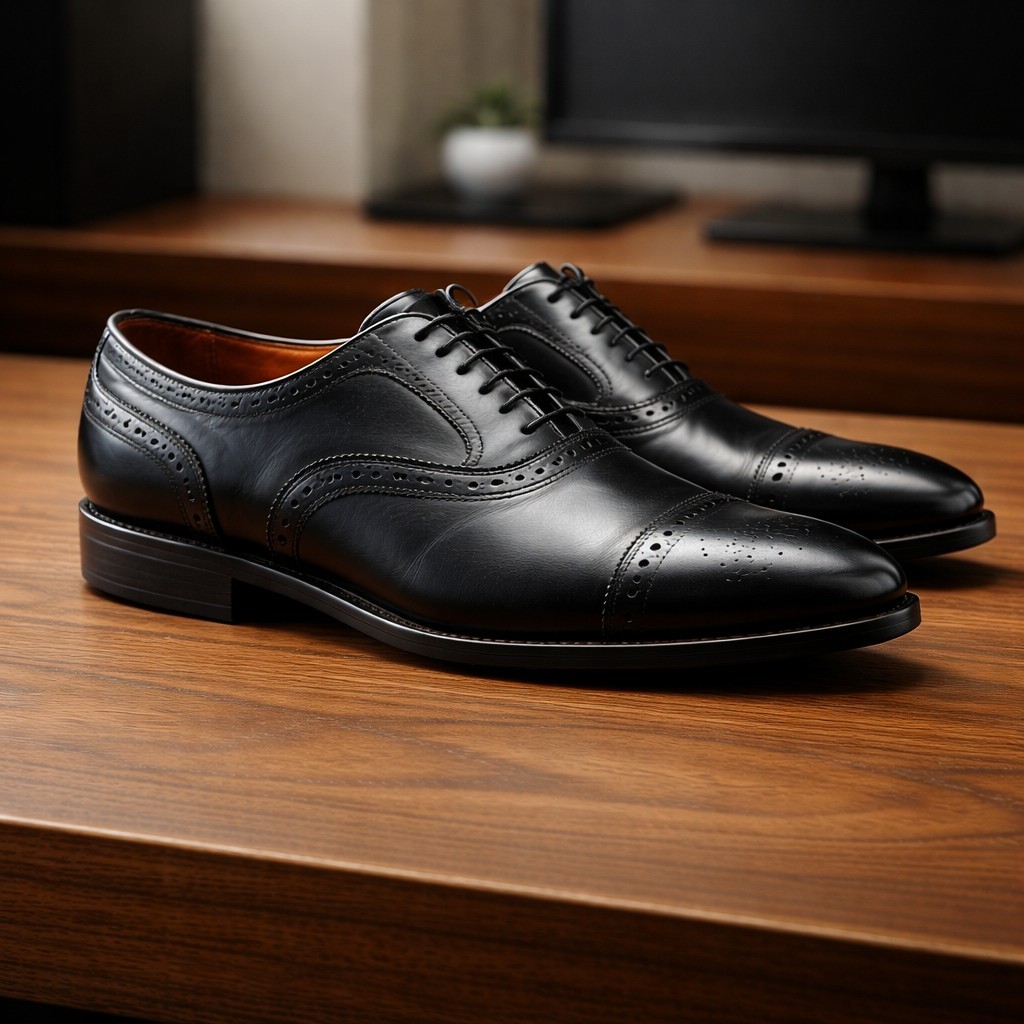 Allen Edmonds Strand Cap-toe Oxford Dress Shoe Black Size 11 Allen Edmonds Strand Shell Cordovan Cap-toe Oxford Dress  main image 3
