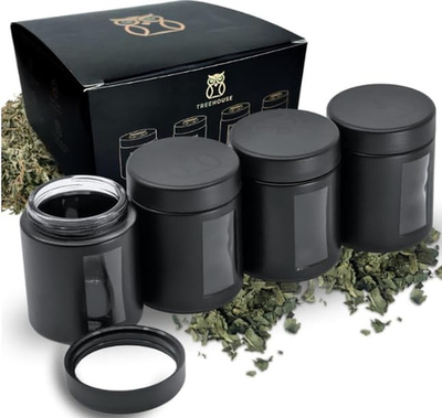 #ad #ad Stash Jar 4 Oz 120Ml Viewing Jars for Herbs Spices Coffee Teas amp; More Air $24.47