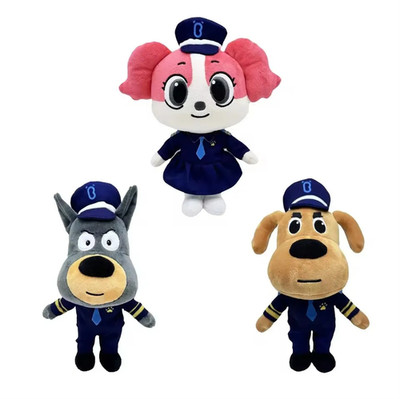 NEW Sheriff Labrador Dog Plush Toy Soft Doll Stuffed Animal Security Sergeant