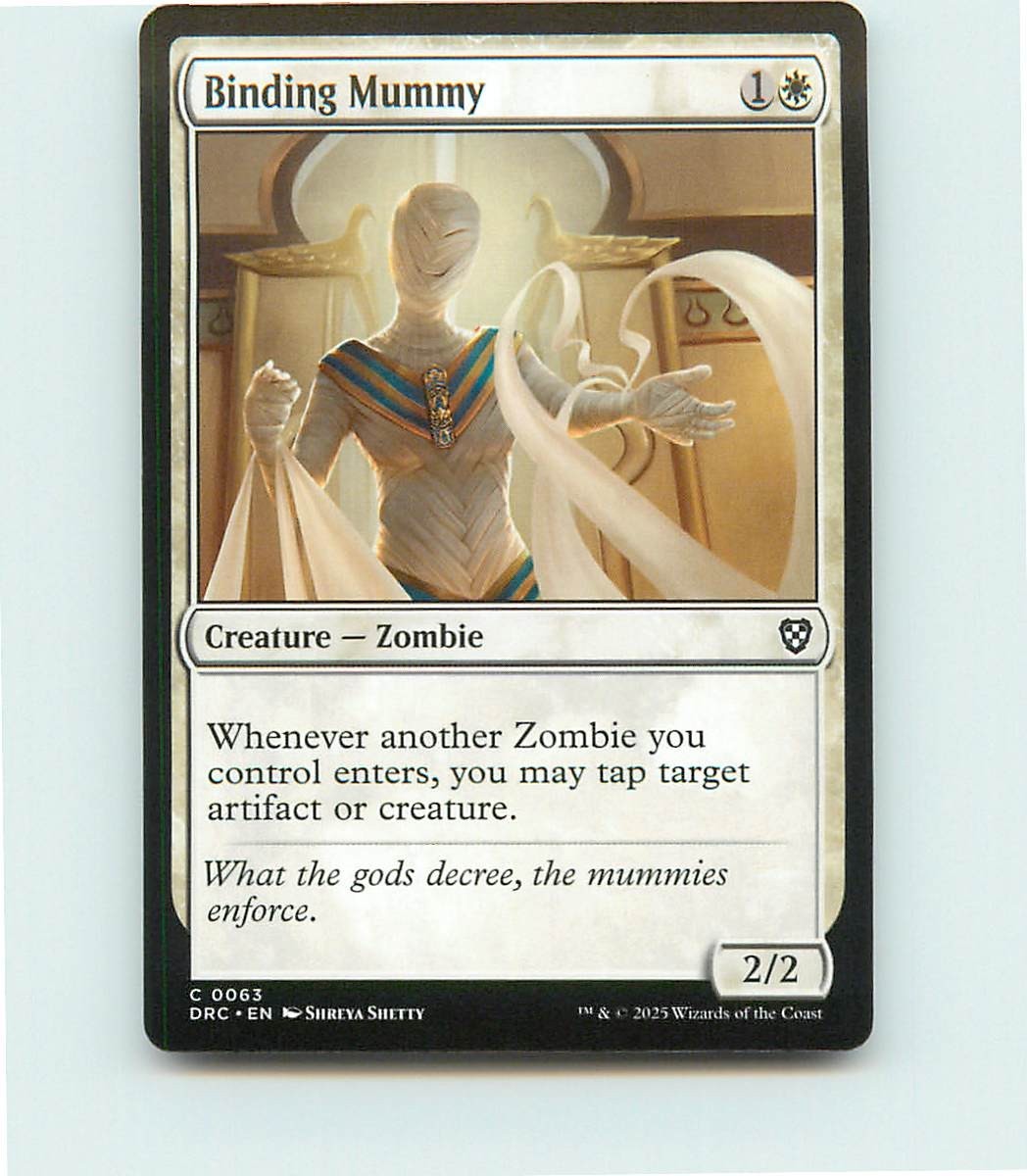 Binding Mummy C63 MTG Commander: Aetherdrift (DRC)