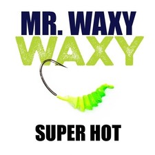 Gapen Mr. Waxy Ice Fishing Jig 4 Perch Walleye Panfish Wax Worm Ice Jig