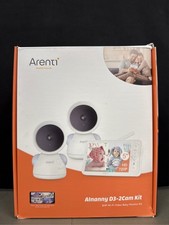 ARENTI Baby Monitor with 2 Cameras, 2K/3MP WiFi 6 Camera and Audio, 5-inch Wirel