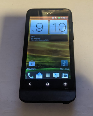 HTC One V 4GB - Black - Virgin Mobile - Read Below