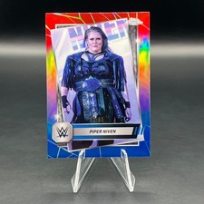 Piper Niven 2025 Topps Chrome WWE #152 Red White & Blue Refractor /85 Doudrop