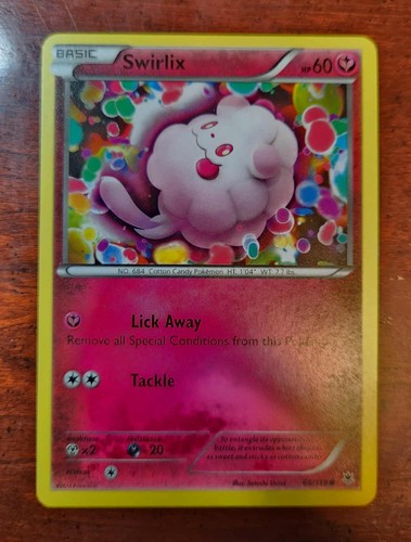 Swirlix Pokemon Karte, Phantomkräfte Set 68/119 - Bild 1 von 2