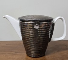 WMF Bauscher Weiden Bienenkorb Kaffeekanne Art Deco 1,0L versilbert Thermisol
