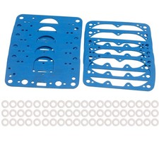 8-2000qft Carburetor Rebuild Gasketfuel Bowl Assembly Fit For Holley Blue