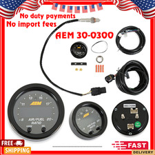 Aem 30-0300 X-series Wideband Uego Afr Sensor Controller Gauge Digital Led