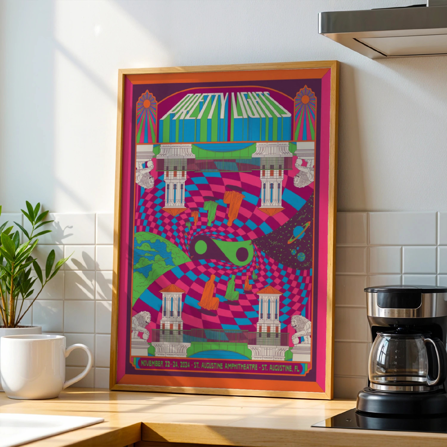 November 2024 St. Augustine Amphitheatre Concert Poster