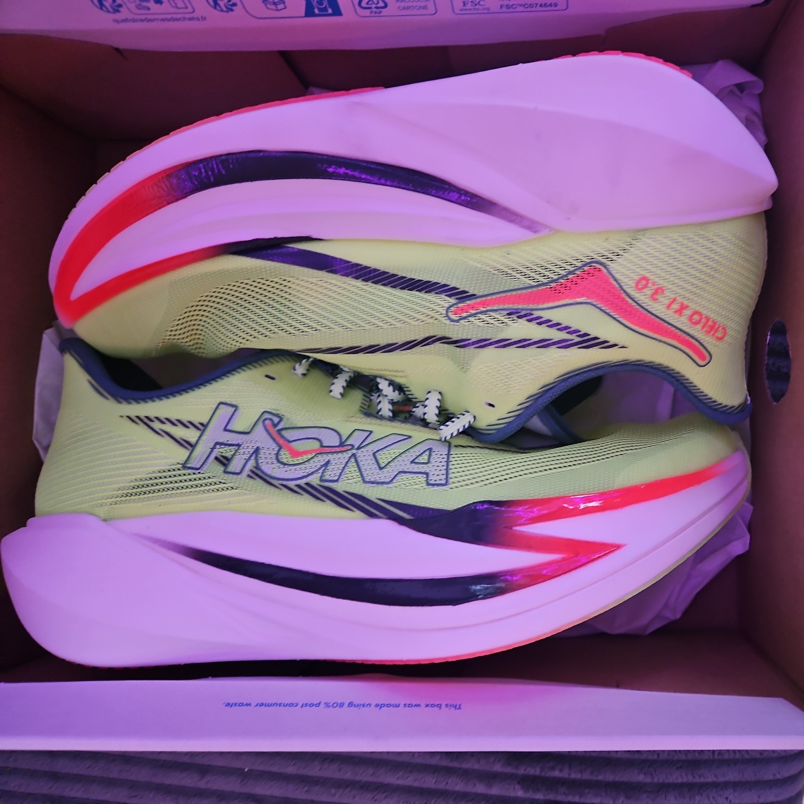 Hoka One One Cielo X1 3.0 - Men's Fashion Shoes Sneakers 1171927-NYZ -New in Box image 9