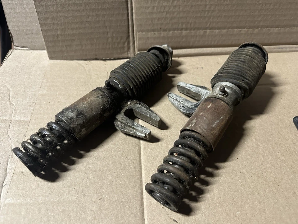 Juego de placa de montaje trasero y resorte con marco de émbolo BSA B31 B33 izquierda derecha OEM -Y03 Foto 3 de 4