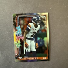 Topps Chrome 2025 Future Stars Refractor Pat Surtain II FS-22 Denver Broncos