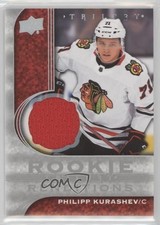 2020-21 Trilogy Rookie Renditions Silver Spectrum Relics Philipp Kurashev 0of2