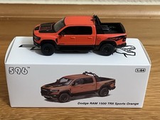 596 Model 1:64 RAM 1500 TRX Orange Opening Tailgate Limited Edition 1/1499