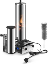 Smoke Tube for Pellet Smoker Cold Smoke Generator Stainless Steel Adjustable Hot