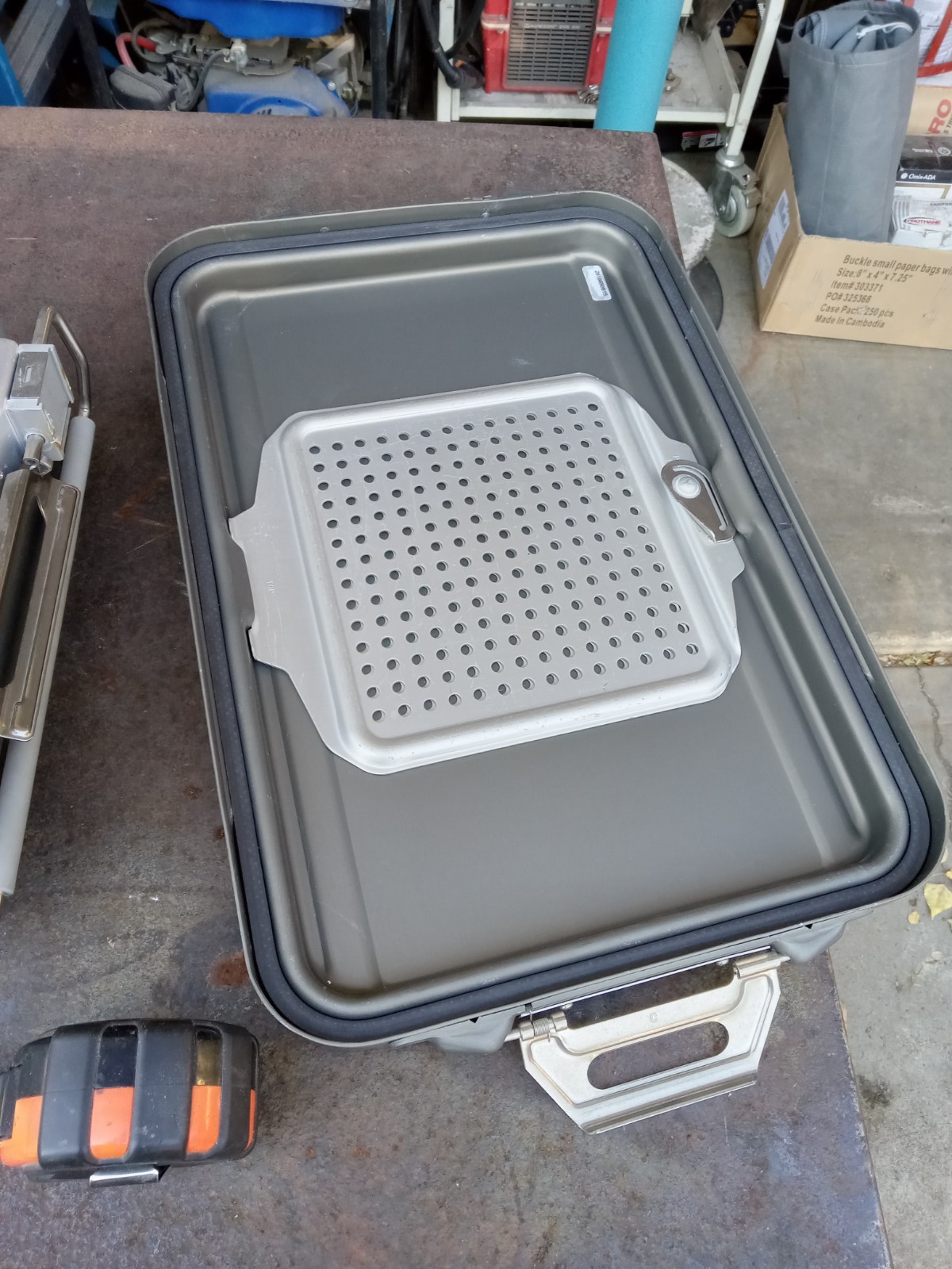 Genesis Cardinal Health Medical Instruments Sanitizing Container