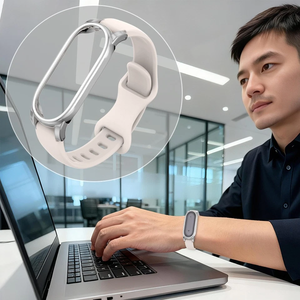 For PLAUD NotePin for NotePin S watch Strap Wrist Band Bracelet Protective Case - Image 2 of 4