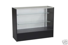 48" Full Vision Black Showcase Display Store Fixture Knocked Down SC-SC4BK
