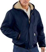 Carhartt Men's Flame Resistant Duck Active Jacket Size 3XL Dark Navy