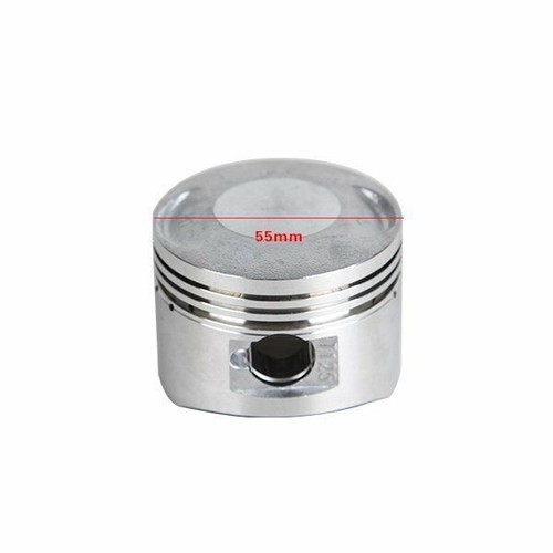 55mm Lifan 140cc Pit Bike Piston Kit With 15mm Pin - Red Circles 55mm Lifan 140cc Pit Bike Piston Kit With 15mm Pin - Red Circles
