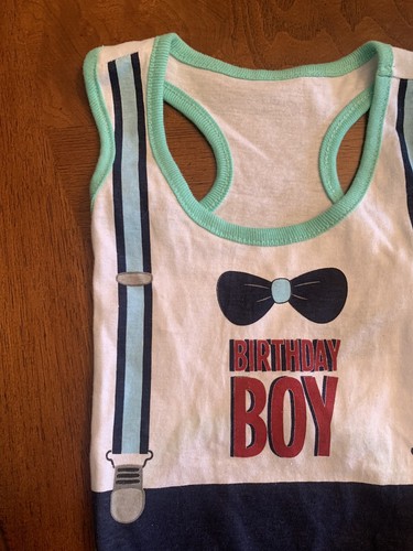 NWT-Pet Posse Graphic Birthday Boy Tank Top-Size Small - Picture 2 of 7