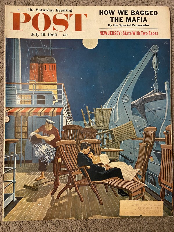 Saturday Evening Post July 16 1960: New Jersey | The Mafia | Vada Pinson