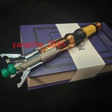 IN US Doctor Who 11th Metal Sonic Screwdriver Cosplaying Props Replica LED Light