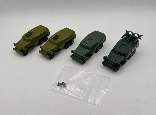 Lot Of 16 Vintage Boehhar Texhnka Russian Die-Cast Tanks, Trucks, Vehicles AS-IS - Picture 2 of 13