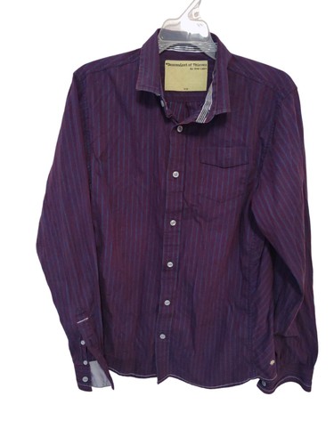 Descendant of Thieves Shirt Mens Large Colorful Plaid Dres Ladro Button Up - Picture 3 of 8