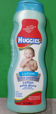 2005 Huggies Extra Sensitive Lotion Fragrance Free - Hypoallergenic 9 oz