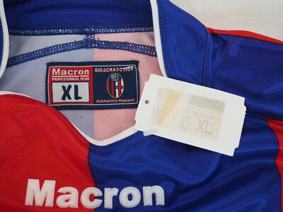 Bologna FC 1909 Macron シャツ NAKATA 16 2003-2004 Bologna FC Jersey Shirt Maglia Home Macron