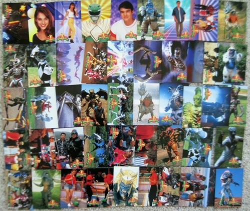POWER RANGERS CARDS New Season Hobby Version Your Pick Finish your Set 1994