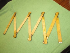 Marshall 48" Folding Rule - Unreadable in Places - Good Joints