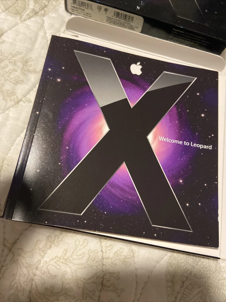 Mac OS X Leopard v10.5.1 Retail Version Install DVD MB427X/A Original - Image 3 of 4
