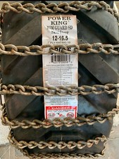 Sale 2new Usa 12-16.5nhs 2link Spaced Snow Ice Mud Tire Chains Skidsteer Tractor