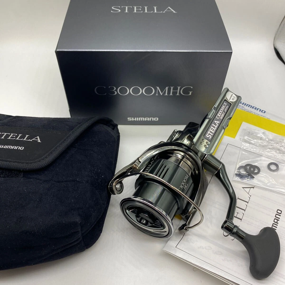 SHIMANO リール STELLA 3000 SC483 Jual Reel SHIMANO STELLA 3000 SC483 keluaran lama dengan Box +