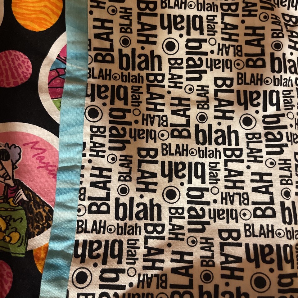 Maxine 2010 Hallmark Robert Kaufman Pillowcase Granny Jokes Cotton