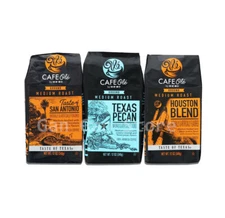 HEB Cafe Ole Medium Roast Ground Coffee,Texas Pecan,San Antonio,Houston 3Pack