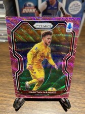 2020-21 Panini Chronicles Prizm Nahitan Nandez Pink Wave Prizm /19 fotl Serie A