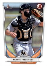 2014 Bowman Draft #DP34 Blake Anderson 