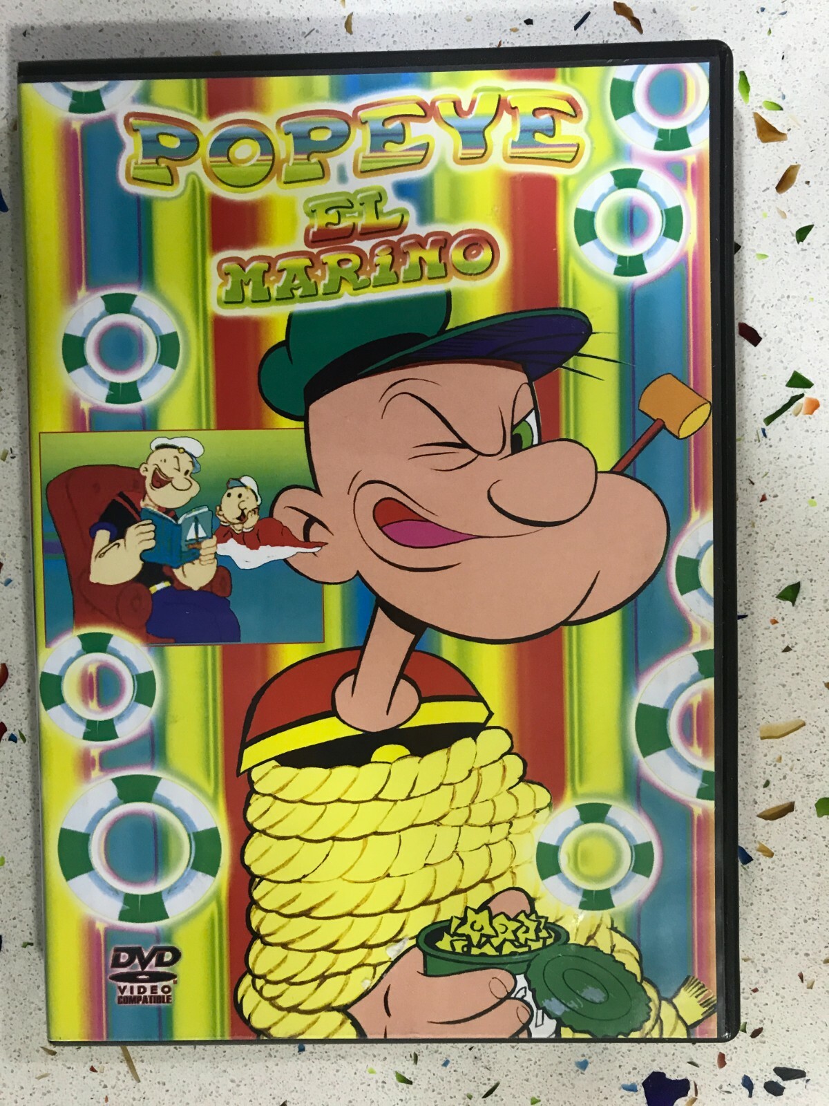 Popeye The Sailor Animated Series DVD 6 Episodes 3T