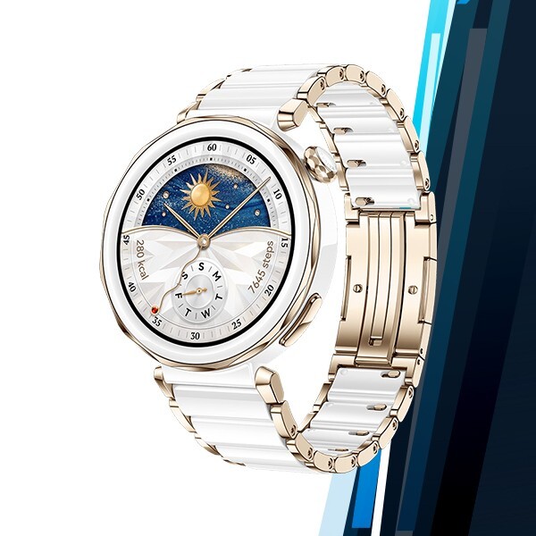 Huawei Watch GT 5 Pro Bluetooth iOS Android Smartwatch(White